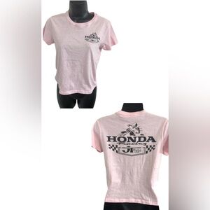 Honda Racing pink tshirt size‎ XS brand new